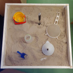 Eine Sandkiste! Eine Sandkiste!