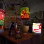 Laternen von den Kindern selbst mitgestaltet. Laternen von den Kindern selbst mitgestaltet.