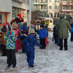 Leckereien auf dem Kita-Weihnachtsmarkt.