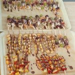 Leckereien auf dem Kita-Weihnachtsmarkt.