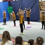 Auch die Giraffen kamen aus der "Hummelkiste".