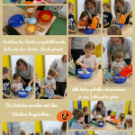 Kürbiswaffeln backen bei den Pfiffikussen.