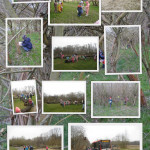 Mit dem Bus ging es zum Osternester suchen an die "Spreeaue".